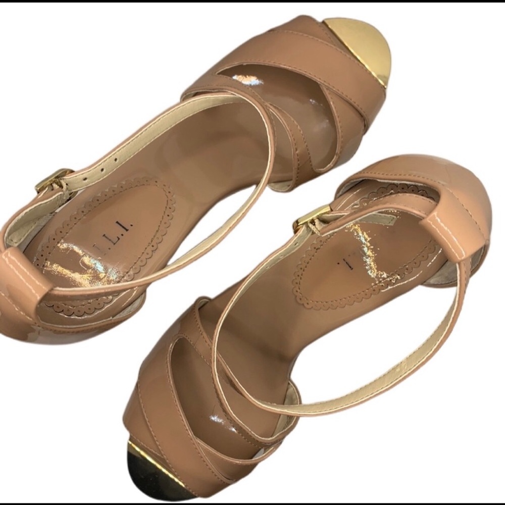 G.I.L.I patent leather wedges - Picture 5 of 7